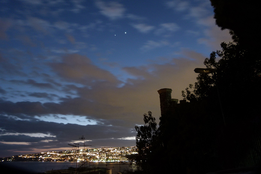 Congiunzione Venere-Giove